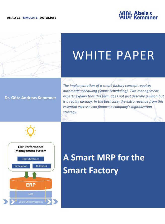 White Paper MRP and Smart Factory | Abels & Kemmner